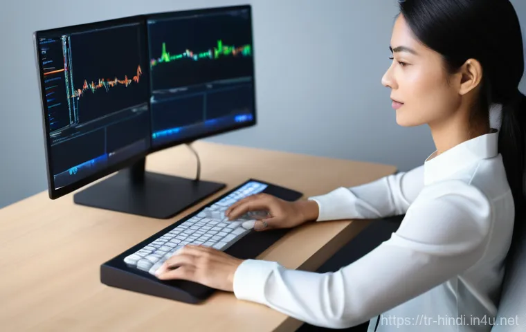 힌디어 통번역 취업 - **Prompt:** A cozy and well-lit study corner where a young adult, in their mid-20s, is engrossed in ...