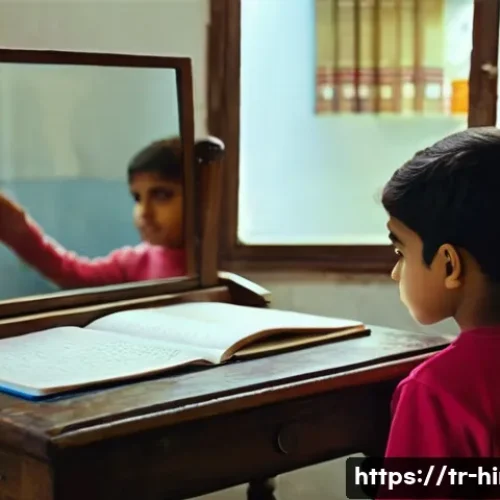 Home 26 힌디어 원어민 발음 - **Prompt:** A young, determined individual, appearing to be of Turkish descent, is standing in front...