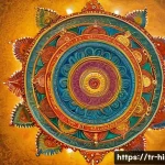 Home 19 힌디어와 장례 문화 - **Prompt 1: The Cycle of Samsara and Karma**
A serene, artistic depiction of the Hindu concept o...